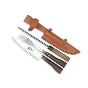 Juego Triple Acero Inoxidable hoja 16.5cm